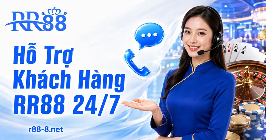 Hỗ trợ khách hàng RR88 24/7