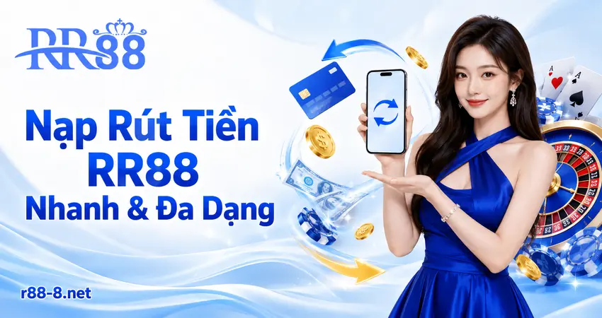 Nạp rút tiền RR88 nhanh và đa dạng